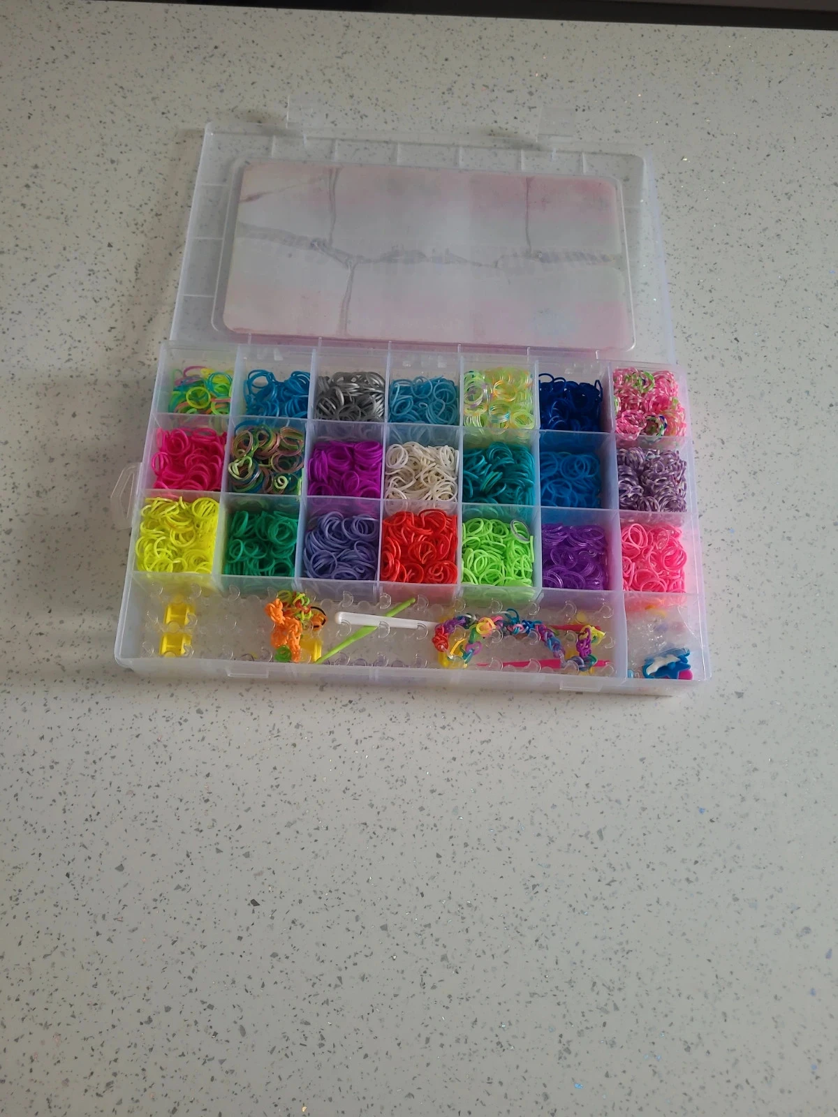 Kit de criação de pulseiras Rainbow loom – photo 2
